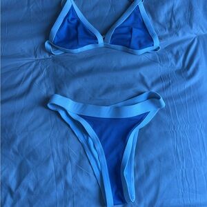 SHEIN Blue Bikini Set